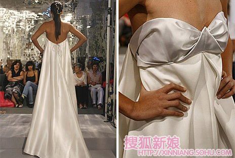 2009年欧洲T台婚纱流行趋势览