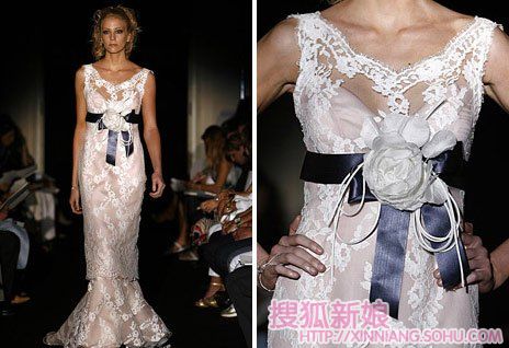 2009年欧洲T台婚纱流行趋势览