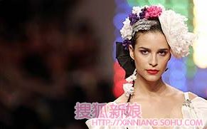 巴塞罗那2009年最新设计婚纱秀