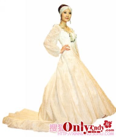 09年婚纱：梦幻遐想的印度风