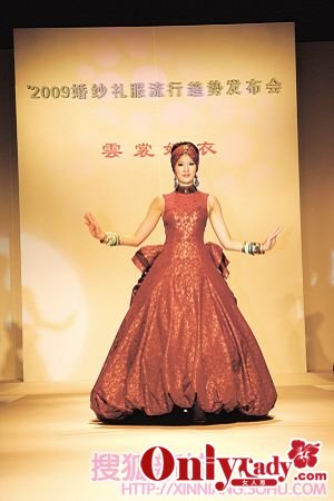 09年婚纱：梦幻遐想的印度风
