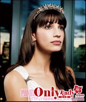 四款好莱坞复古典雅新娘发型