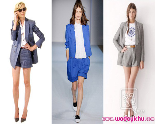 西装<em>短裤套装</em>