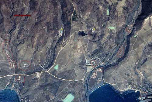 台湾公布福卫二号卫星拍摄朝鲜火箭照片[组图]