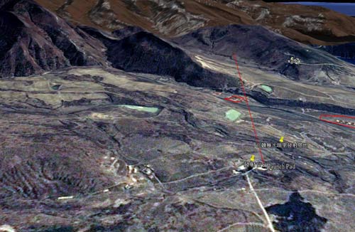 台湾公布福卫二号卫星拍摄朝鲜火箭照片[组图]