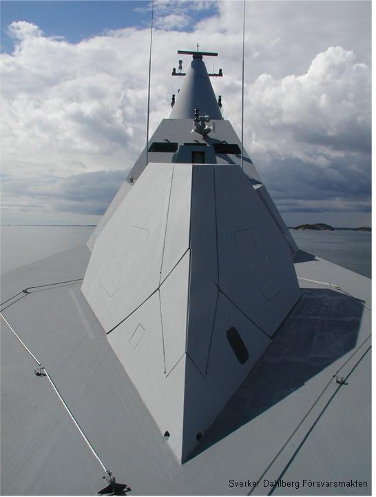 瑞典海军超科幻的隐身艇[组图]