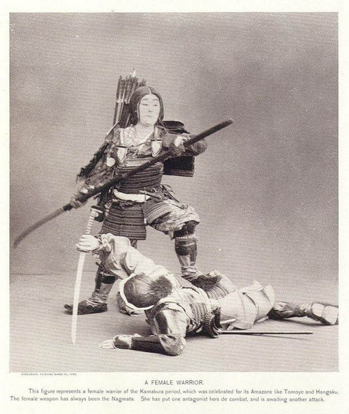 日本武士小辫图片