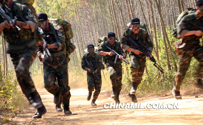 海軍陸戰(zhàn)隊“兩棲蛙人”訓(xùn)練探秘[組圖]