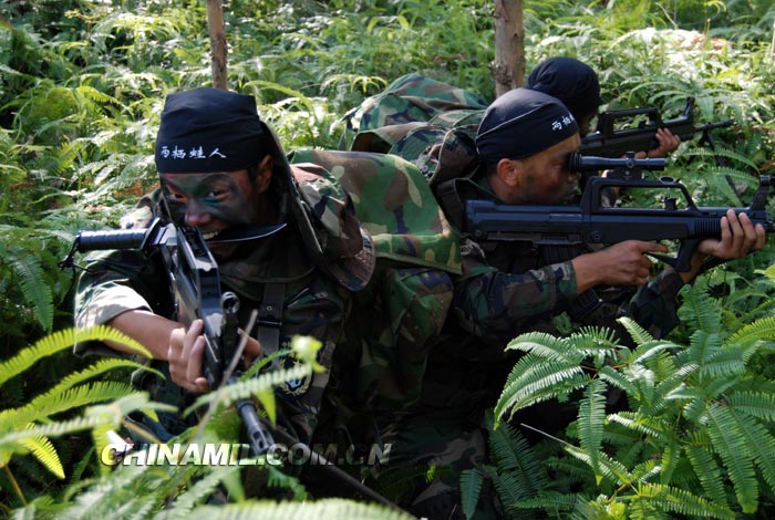 海軍陸戰(zhàn)隊“兩棲蛙人”訓(xùn)練探秘[組圖]