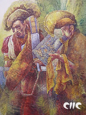 著名旅美画家谢天成作品展示之四