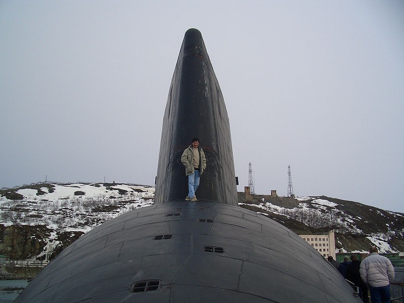 世界上最大的“台风”级潜艇 可能重新返俄舰队[组图]
