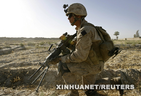美军在阿富汗继续展开“利剑攻势”