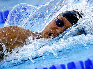 张琳世锦赛800米自由泳夺金 并打破世界纪录[组图]