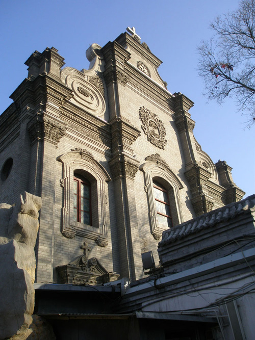 北京南堂教堂图片