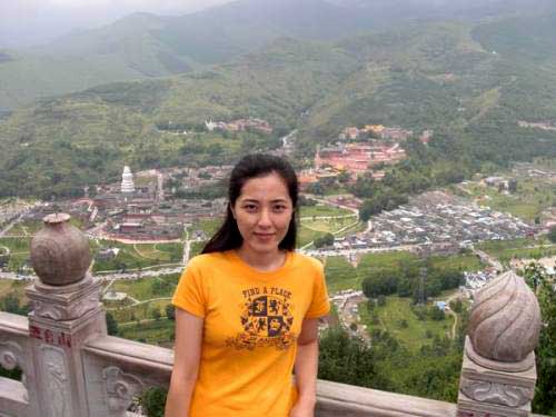 素颜曾黎的山西之旅 写自己的游记(组图)