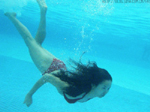 罕见的水下比基尼美女写真