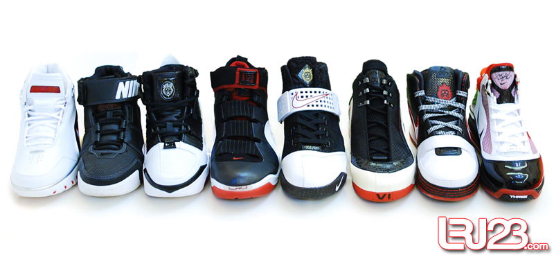 皇帝的圣靴 詹姆斯鞋款全回顾_NBA2009-2010赛季