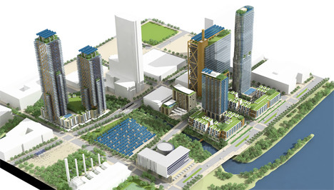 26种垂直农场设计方案:空中农场可自给自足