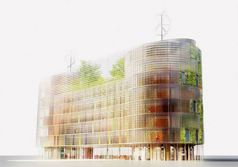 26种垂直农场设计方案:空中农场可自给自足