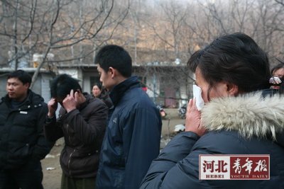 摄/本报记者陈建宇   2月10日凌晨3时许,石市灵寿县南营乡漫山村