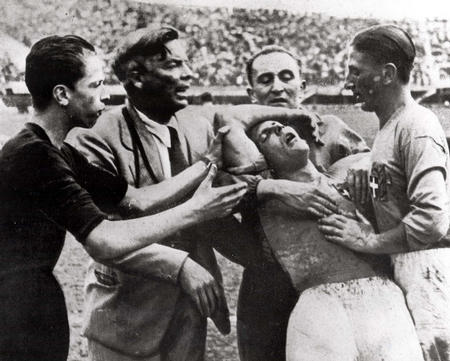 经典回顾 1934年世界杯意大利链式防守开始萌