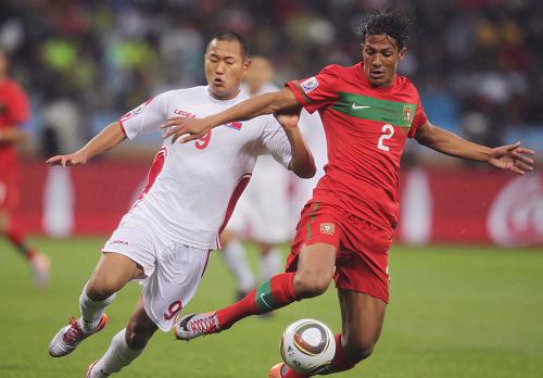 世界杯小组赛g组 葡萄牙对阵朝鲜[组图]