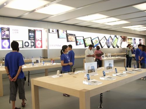 苹果上海直营店曝光 正努力引进ipad和iphone
