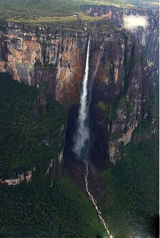 探秘世界上落差最大的瀑布