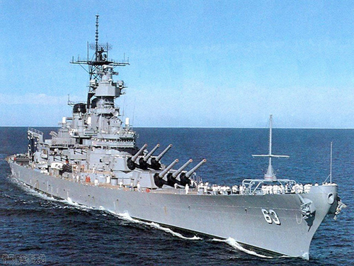 爱达荷号战列舰图片