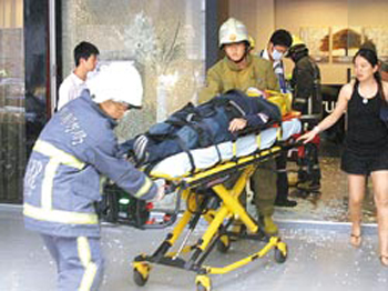 台中黑道头目命案枪手被捕 胡志强肯定警方(图