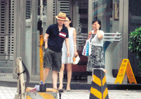 黄海波\准老婆\被曝光