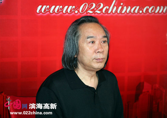 国画艺术大师霍春阳做客中国网滨海高新访谈实