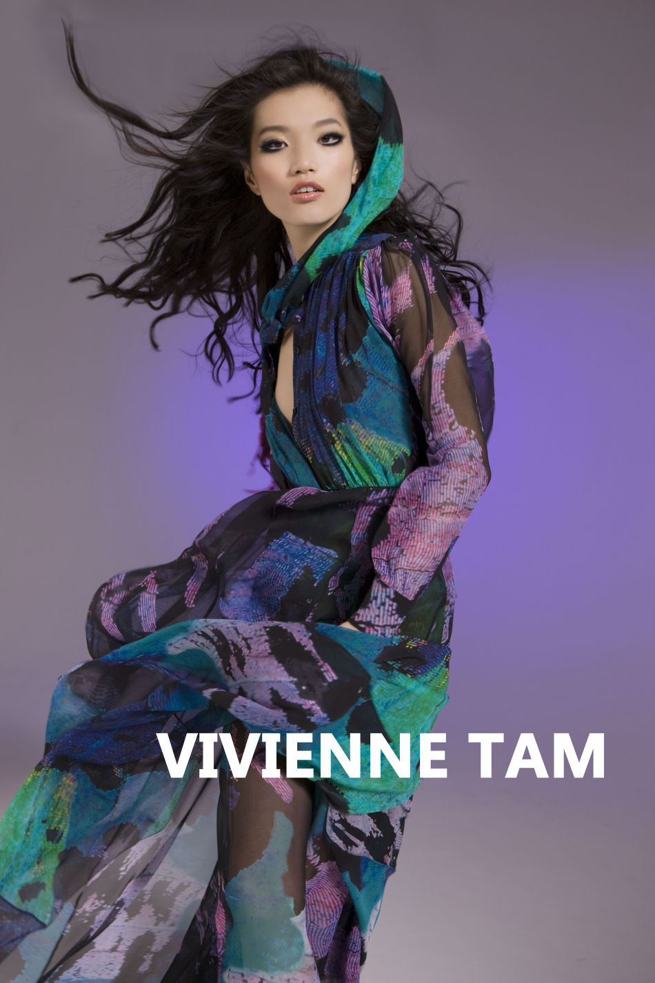 高清:超模李丹妮百变封面秀