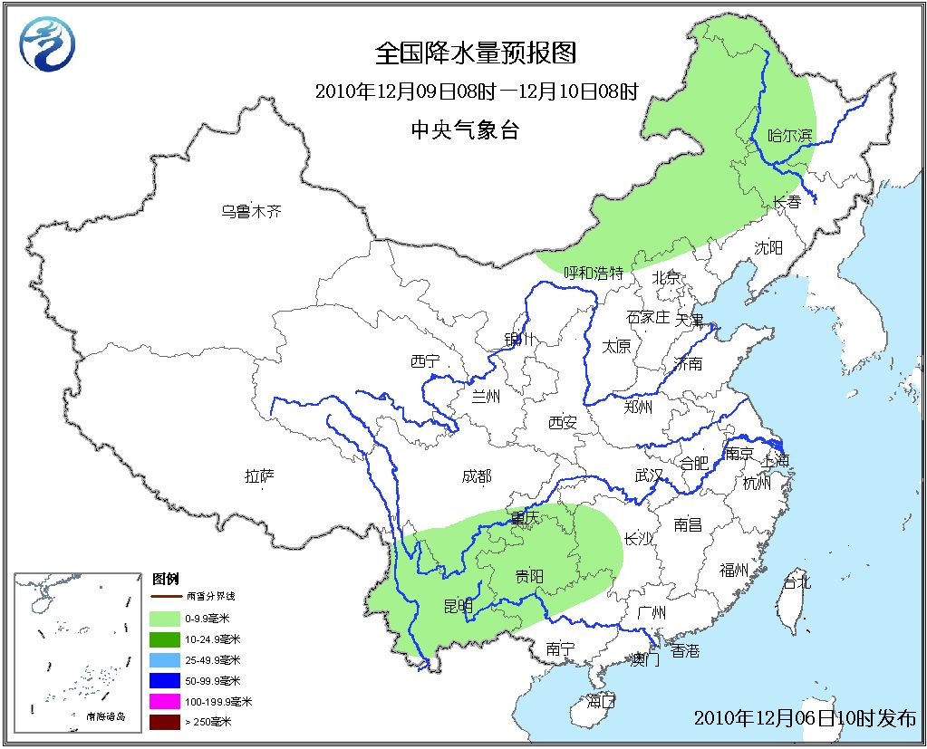 中央气象台发布未来十天(6—14日)全国天气预报_中国网