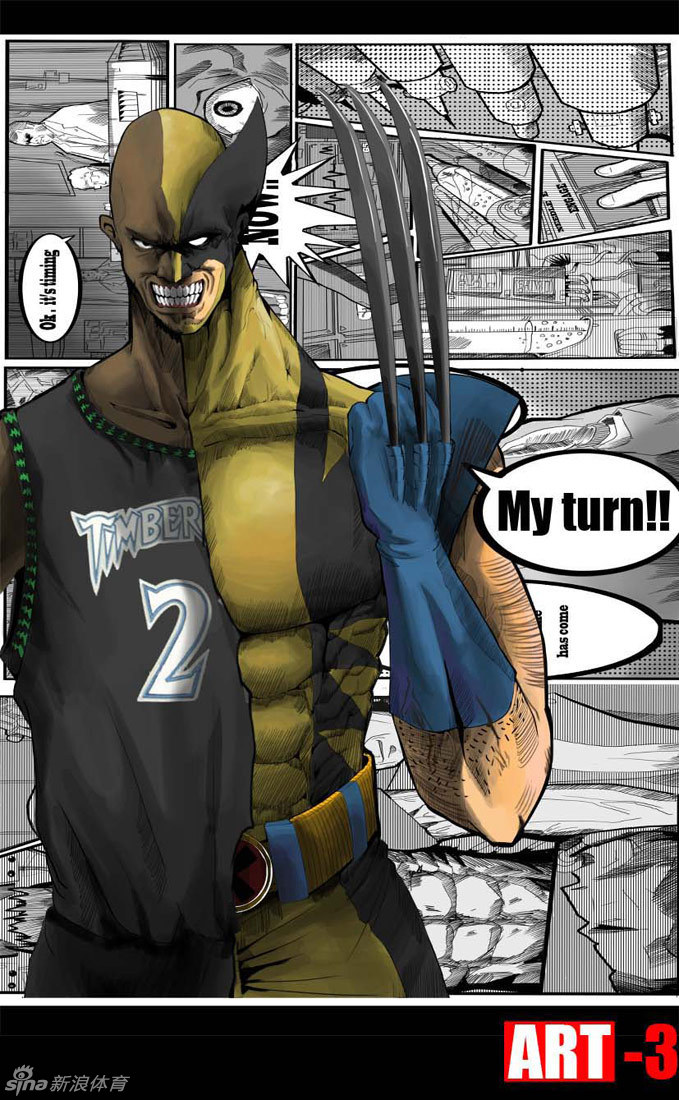 nba漫画英雄第二季:钢铁侠 科比-布莱恩特[图]