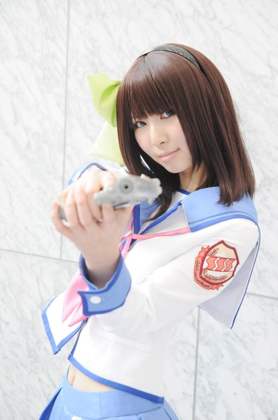 黑丝制服<em>美少女</em>+天使节拍<em>小百合</em>cos