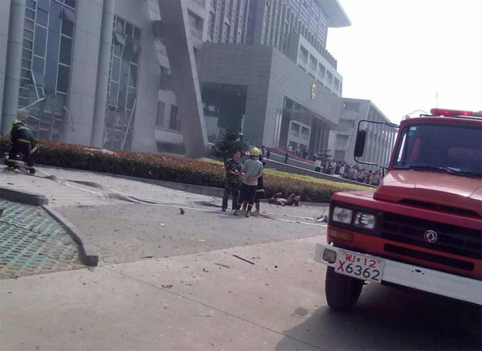 江西抚州检察院等政府机关同时发生爆炸
