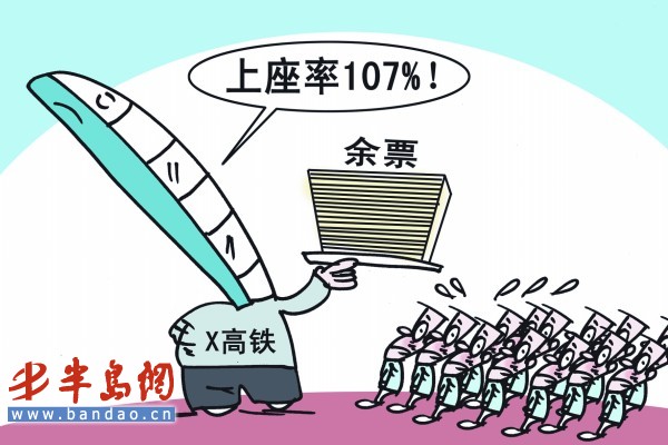 “高鐵上座率107%”自娛自樂的“真”數字