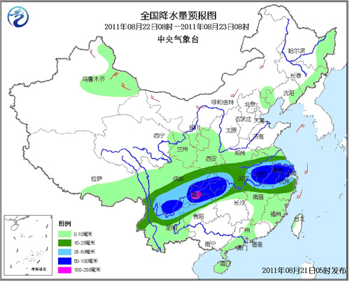 冷空气南下 中国南方高温开始缓解 