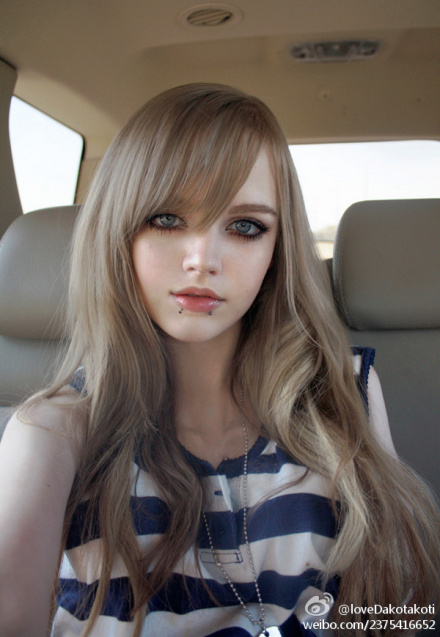 微博的美版<em>萌妹</em>Dakota