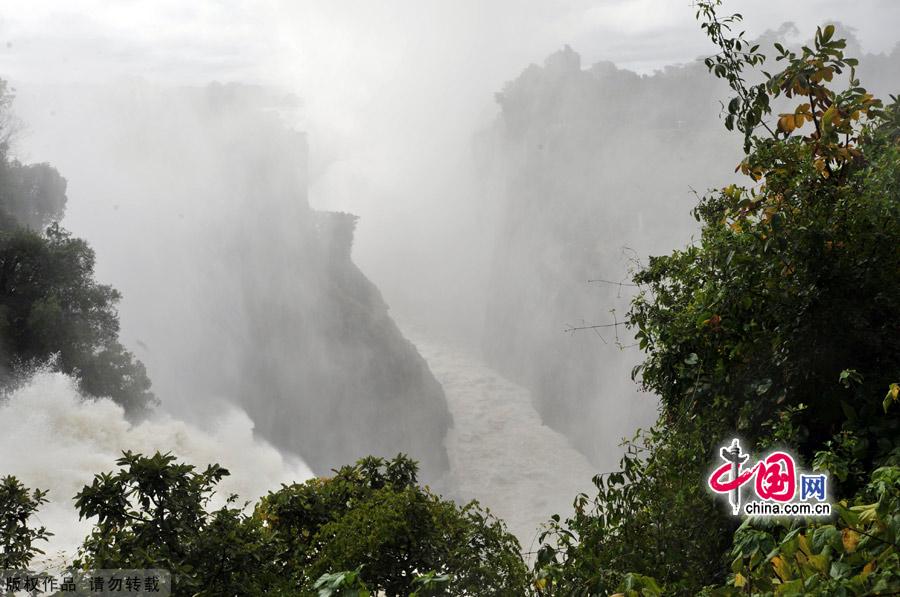[看世界]辛巴威的維多利亞大瀑布壯麗景色 旅遊 博覽 中國網