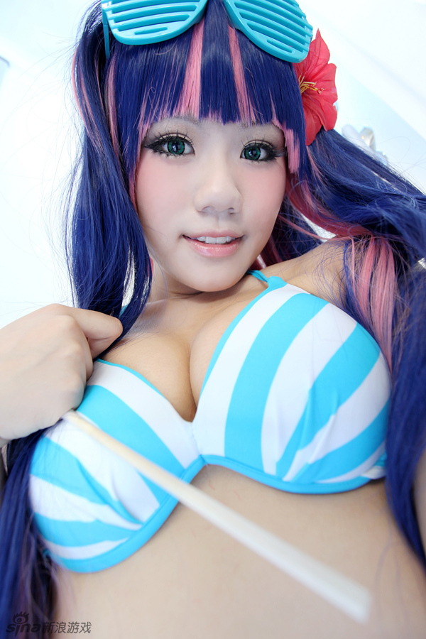 <em>吊带袜</em>天使+panty&stocking