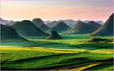 地理中国：东方花园罗平 天堂般的旅游胜地