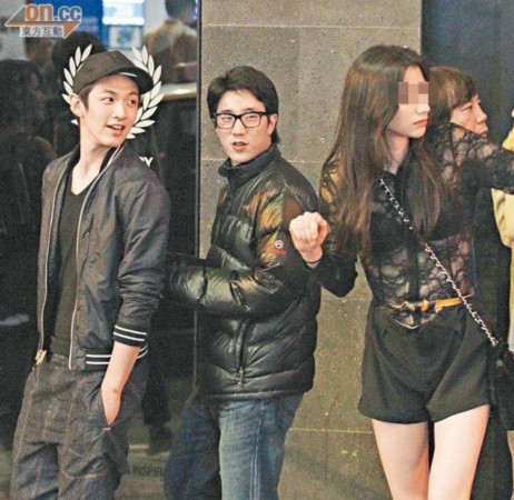 房祖名柯震东夜店狂欢 瞄<em>透视装美女</em>目不转睛