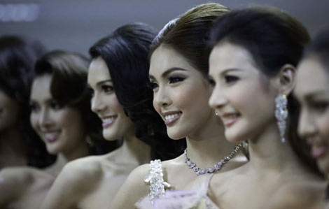 组图:直击泰国变性人选美大赛