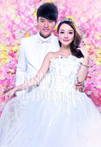 李小璐賈乃亮浪漫婚紗照