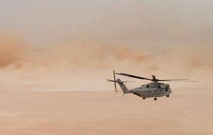 沙尘暴来袭 恐怖景象[组图]