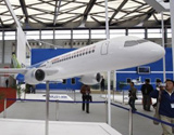 国产C919大型客机展示样机