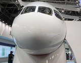 国产C919大型客机展示样机