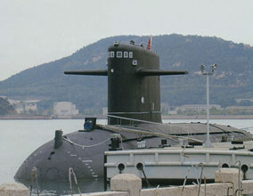 海军公开汉级改型核攻击潜艇近距离清晰图片